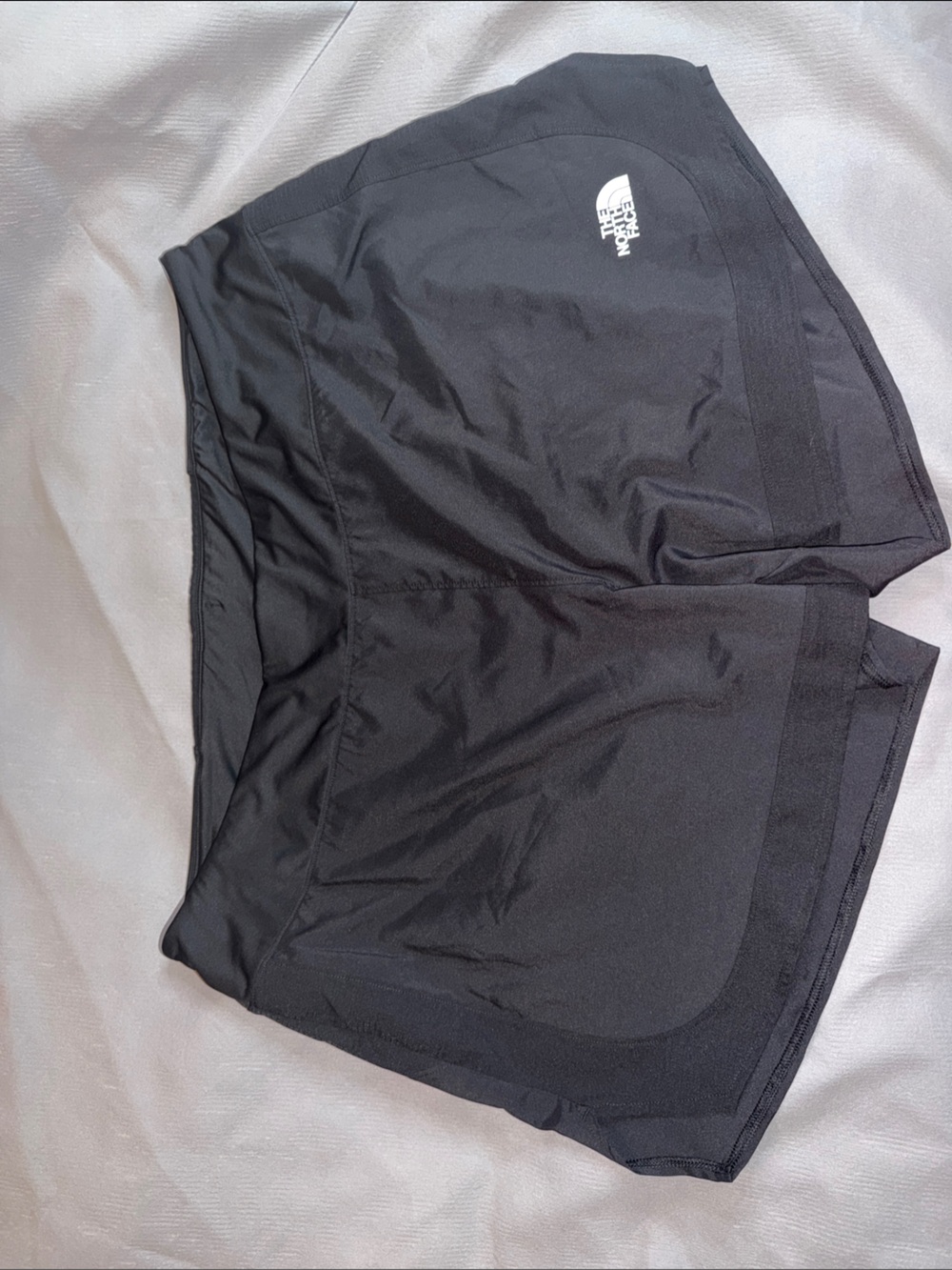 The North Face Men’s Black Running Shorts with Logo